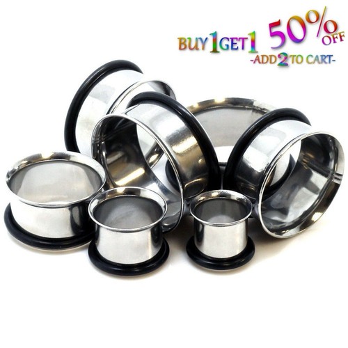 Pair 50mm stainless steel - pair,